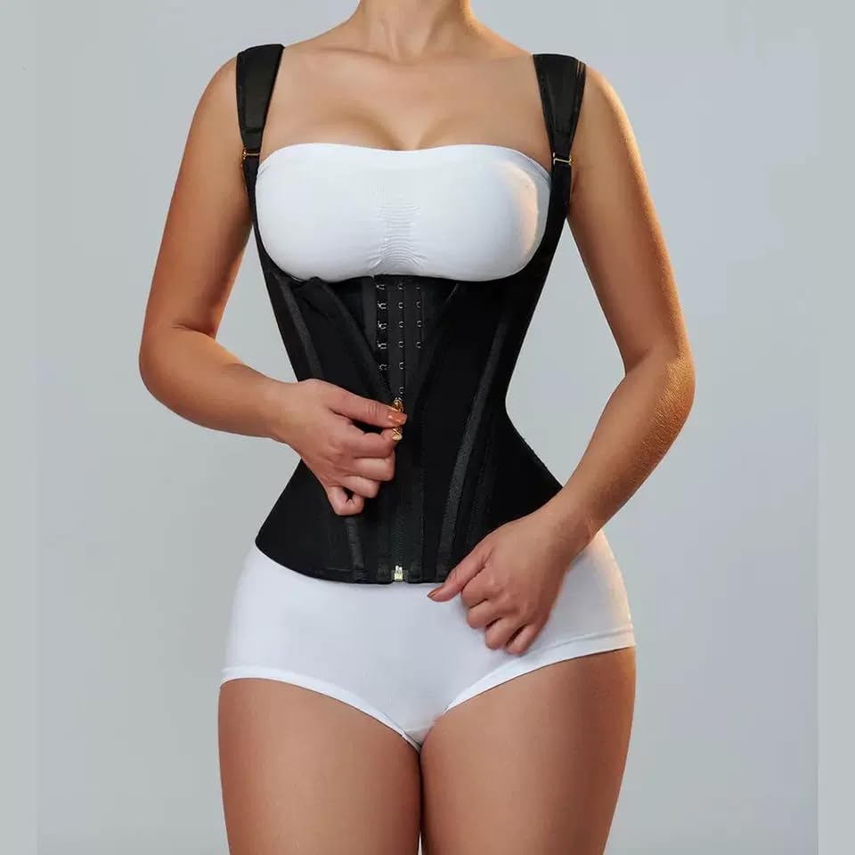 Waist Shapewear for Women Tummy Control Girdle Workout Shapewear with Adjustable Shoulder Strap