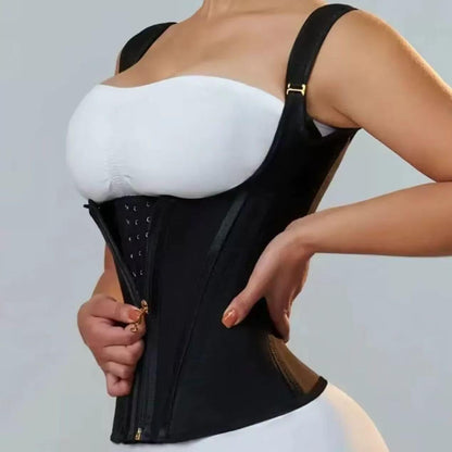 Waist Shapewear for Women Tummy Control Girdle Workout Shapewear with Adjustable Shoulder Strap